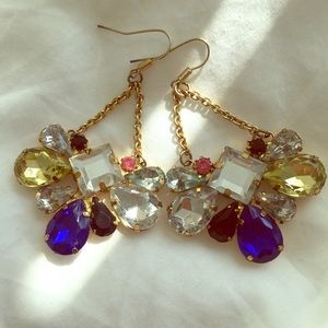 Colorful Chandelier Earrings